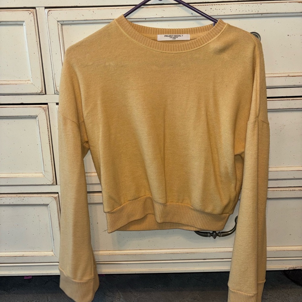 project social tee sweater